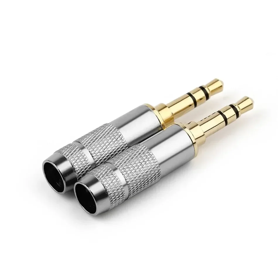 DIY 3.5mm Jacks Audio Plug 3 4 - Cable Extension 3.5 评论和价格