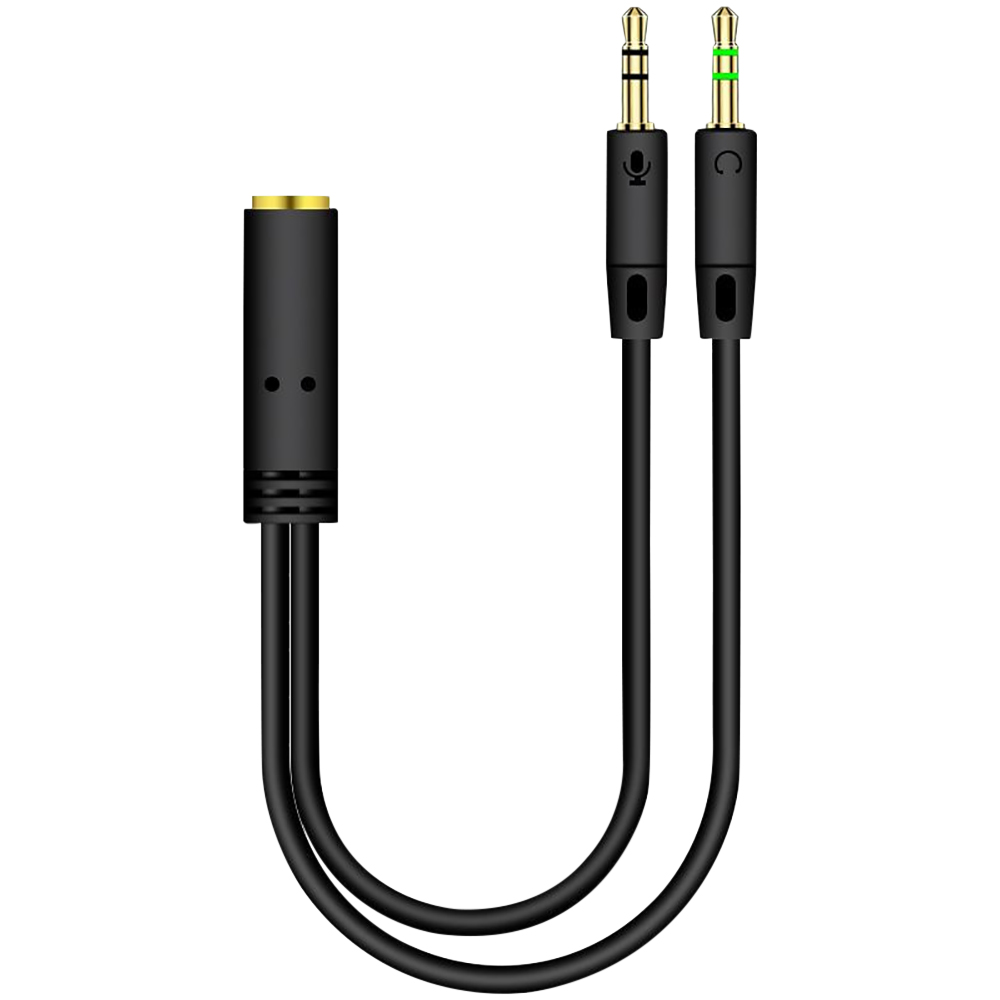 3.5mm Jack 2 Male To 1 Female  - Cable Extension 3.5 评论和价格