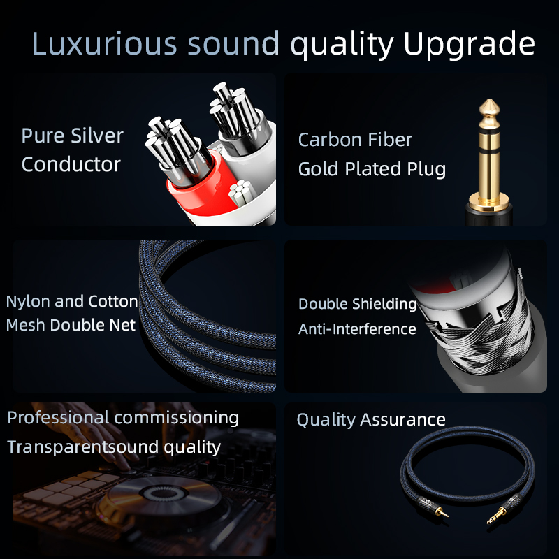 HiFi Pure Silver 3.5mm to 6.5m - Cable Extension 3.5 评论和价格